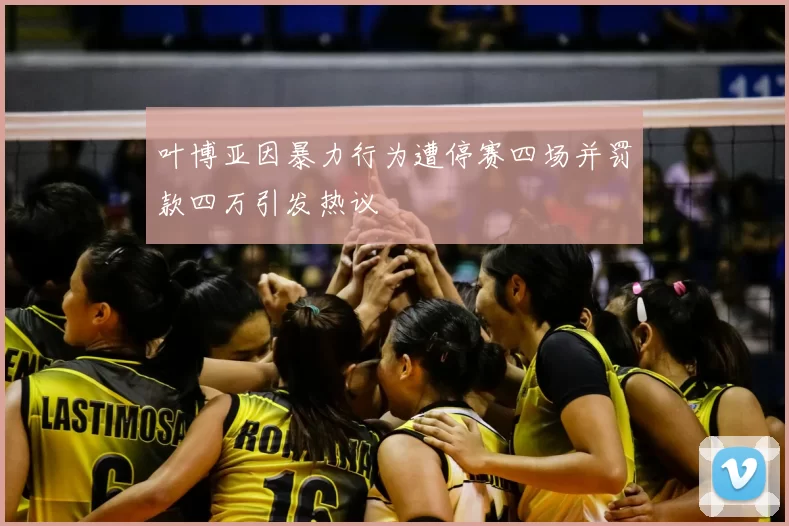 叶博亚因暴力行为遭停赛四场并罚款四万引发热议