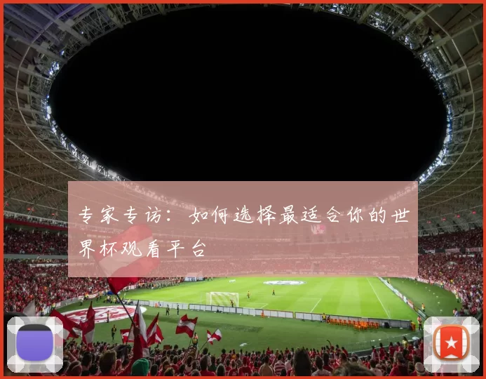 专家专访:如何选择最适合你的世界杯观看平台